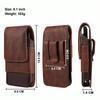 Universal Leather Men Waist Bag Mobile Phone Belt Clip Case Phone Holster Pouch