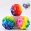 Bouncing Balls for Kids Sports Toys PU Foam Solid Porous Bounce Balls Extreme High Bouncing Anti Gravity Moon Ball Children Toys