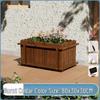 Хуалундун Карбонизированный Массив Дерева Уличный Ящик для Растений