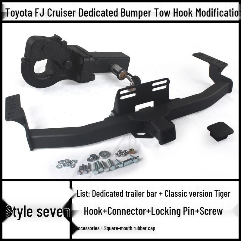 Toyota FJ Cruiser Prado Модифицированный Крюк для Буксировки Прицепа Кронштейн Голова Тигра