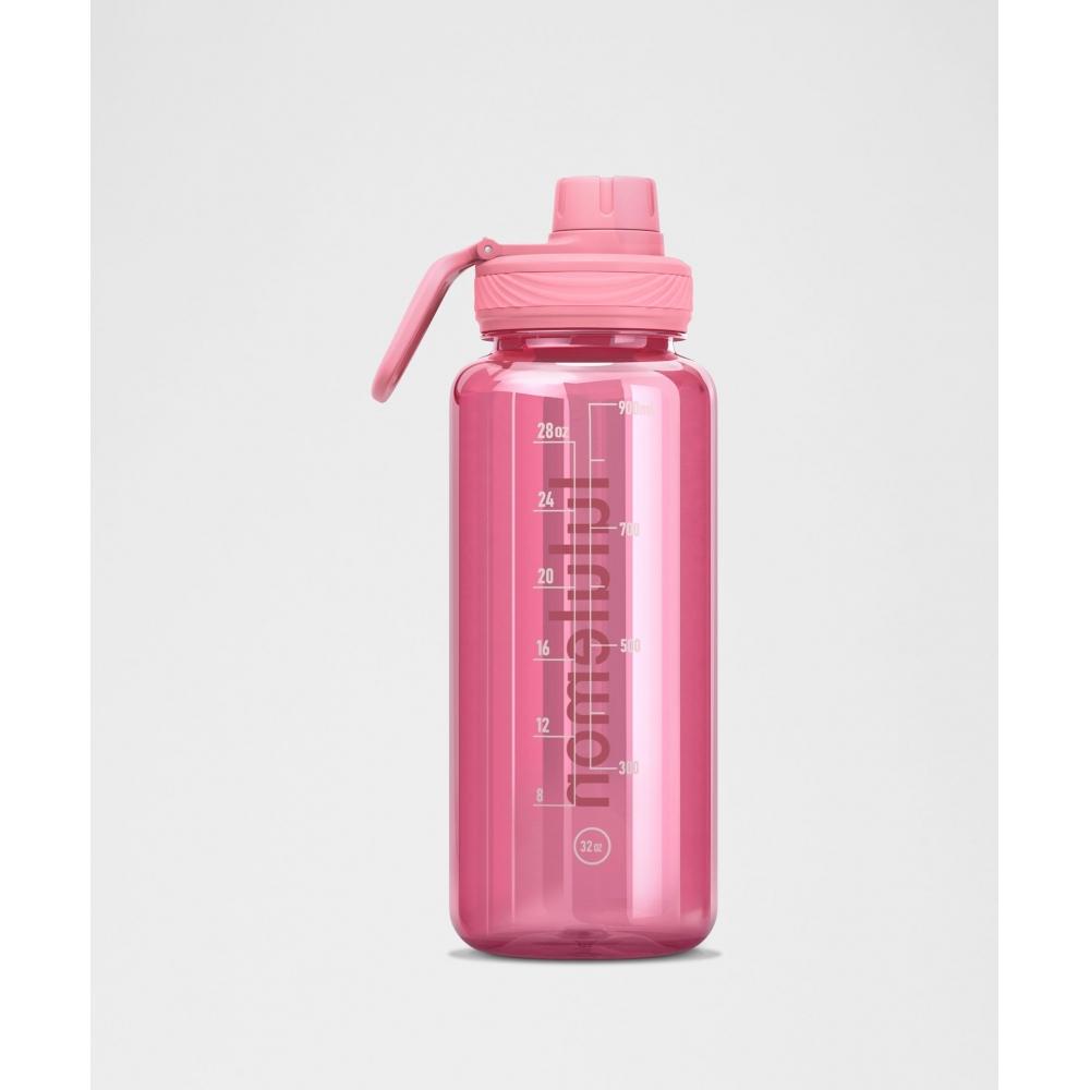 Lululemon Back To Life Clear Bottle 32oz Candy Cloud Pink Pearl