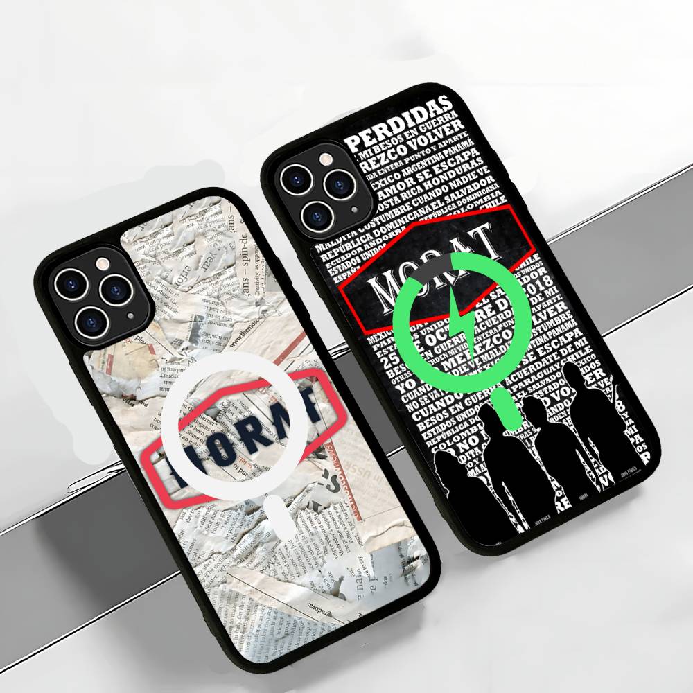 Крутой чехол для телефона Morats Team для iPhone 16 15 14 13 12 11 17 Pro Max Plus Магнитный беспроводной чехол