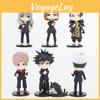 Exclusive Jujutsu Kaisen Dolls Set With Pvc Characters Of Gojo Itadori Nobara And Megumi