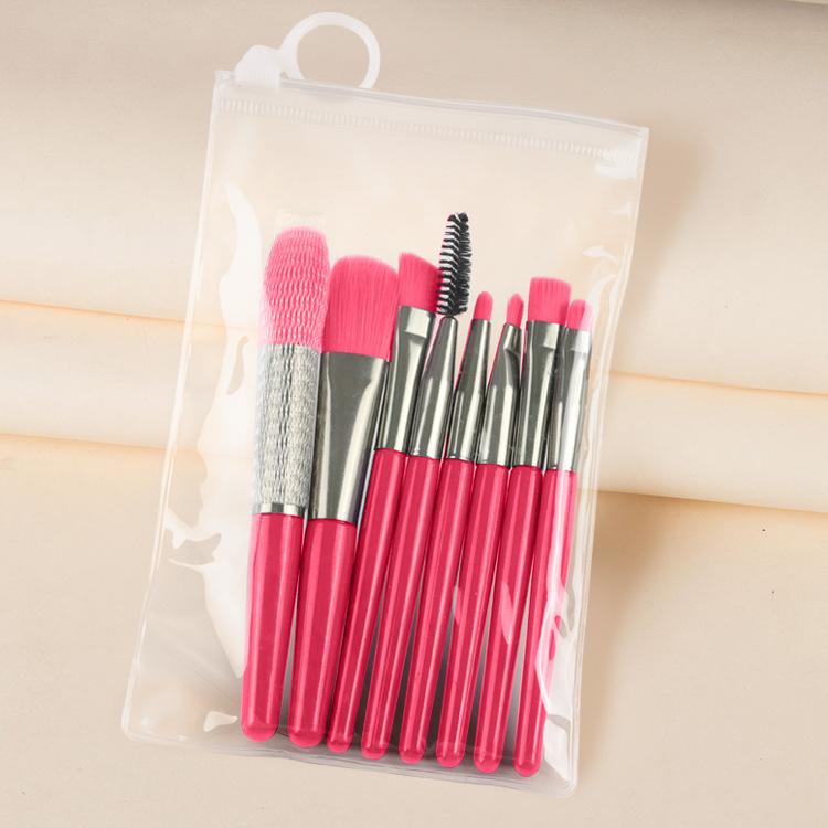 8 Pcs Candy Color Soft Makeup Brushes Set EyeShadow Foundation Powder Eyeliner Eyelash Cosmetic Face Makeup MakeUp Brush Tools