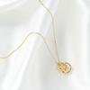 Silver 925 Gold-Plated Bold Touring Women's Necklace
