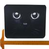 Rubber+cloth Black Cat Gaming Mouse Pad Multicolour Desktop Pad  Office