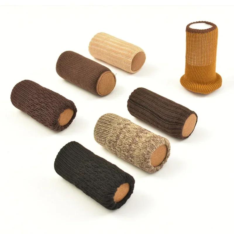 4 шт./компл. Чехлы для ножек стульев, силиконовые защитные чехлы для пола, утолщенные износостойкие противоскользящие защитные чехлы для мебели для стульев