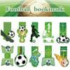 30PCS Football Bookmarks Reading Pages Books Labeling Students Creative Gifts Decorative Pages Labeling Paper Bookmarks DIY