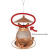 Cat-Shaped Parrot Feeding Station Squirrel-proof Bird Water Bowl Bird Feeder  Garden