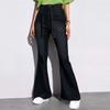 Women's High Waisted Hip Lifting Flared Pants Wide Leg Pants Jeans