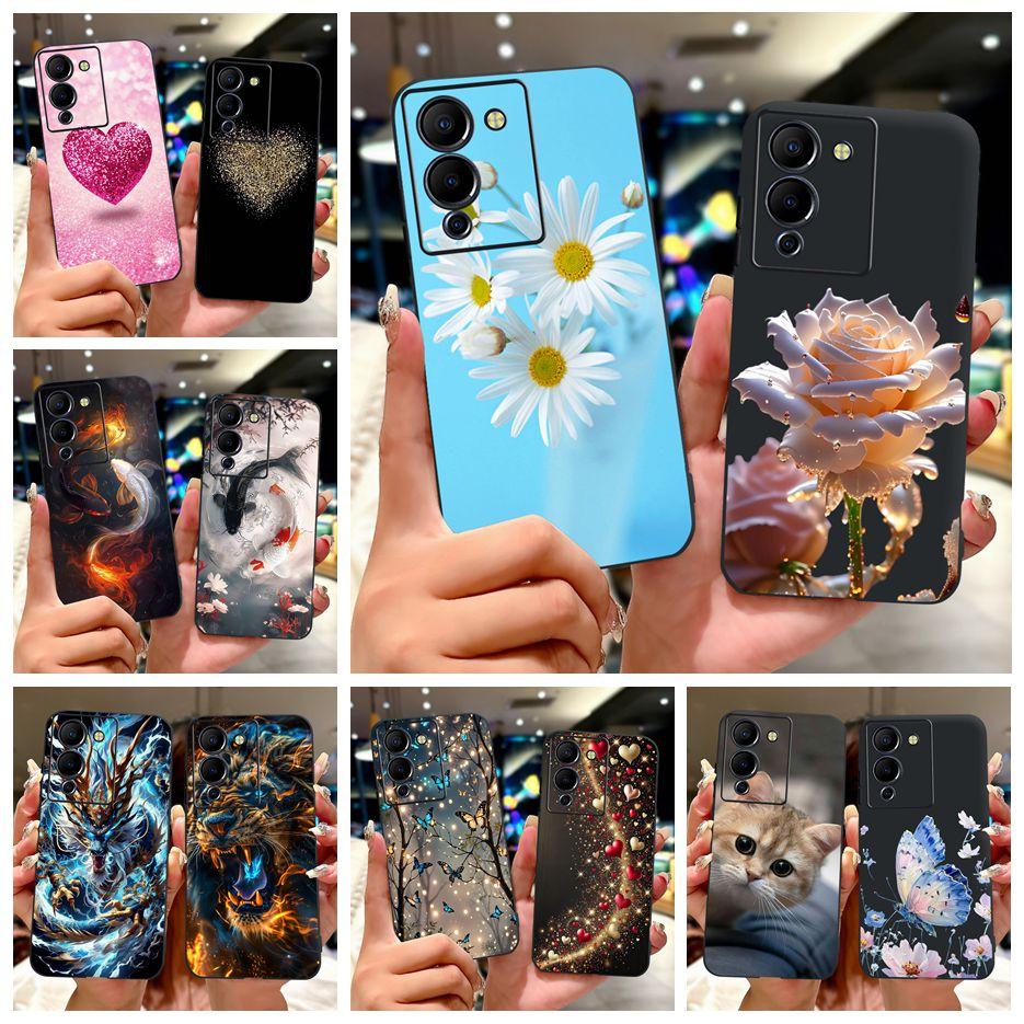 Чехол для Infinix Note 12 G96 X670 Стильный painted чехол Мягкий ТПУ чехол для телефона Для Infinix Note 12 Pro 5G X671B Note12 Turbo Fundas