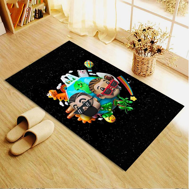 bad bunny Carpet Rug for Living Room Bedroom Home Sofa Decoration,Kids play Non-slip Floor Mat