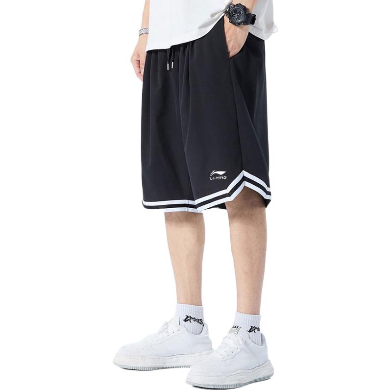 Повседневные шорты Li Ning мужские черные AAPR395-1