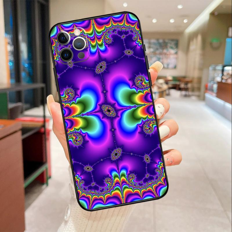 Винтажный чехол для телефона с узором для iPhone 16 15 14 11 12 13 17 Pro Max mini 15 Plus 16e 17 Air Защитная крышка
