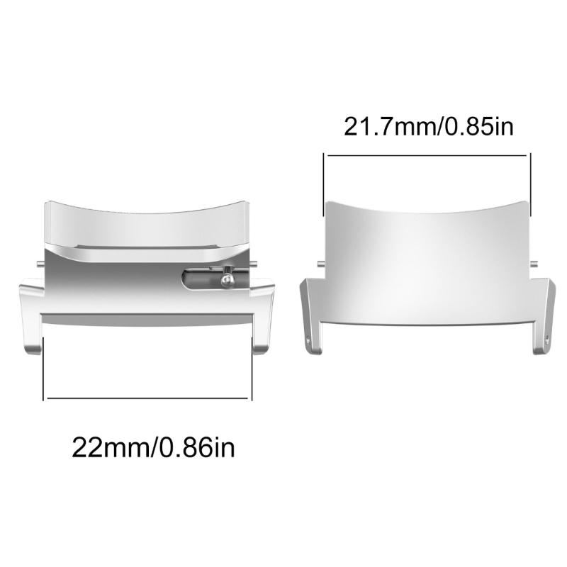 Адаптеры ремешка для часов 2, нержавеющий разъем для ремешка, крепление для браслета на ремешке для часов, простая установка