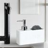 Для кухонной мойки с дозатором мыла и местом для хранения