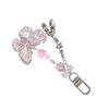 Cute Butterfly Ballet Shoes Keychain Pendant Bag Phone Pendant Women Backpack Handbag Charm Lovely Hanging Decoration