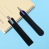 2/5pcs Gift Bag Business Affairs Round Square Velvet Pencil  Bag Pen Pouch Case