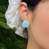 FANTASTIC PLANET blossom party beads earrings (4colors)