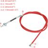 YOXUFA Mini Bike Brake Lever Kit 67 Inch Drum Brake Cable Assembly Replacement For Coleman CT200U CT200U-EX BT200X Baja Warrior MB200 Predator 212