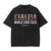 Washed T Shirts Singer Shakira Hip Hop Vintage T-Shirt Harajuku  Streetwear 100% Cotton Summer Tops Tees for Women