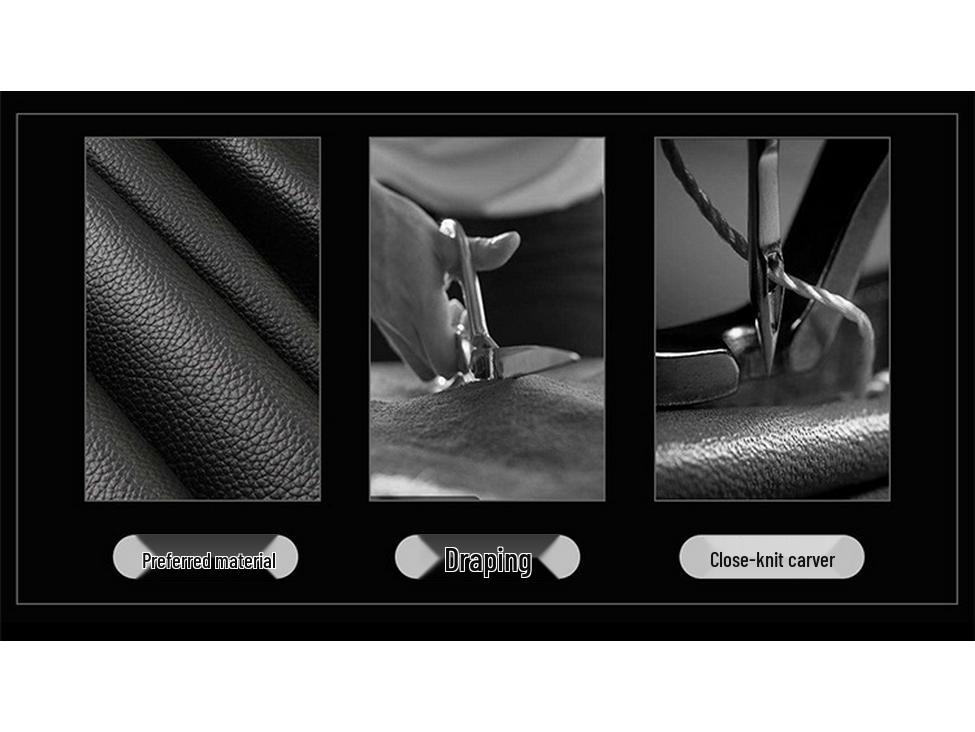 Baojun Steering Wheel Cover - Carbon Fiber, Fits 730, 630, 510, 560, 610, 310W, 530 Models, All-Season