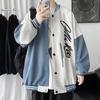 Unisex American-Style Baseball Jacket with Cool Color Design - Trendy, Casual, Versatile for Spring and Autumn