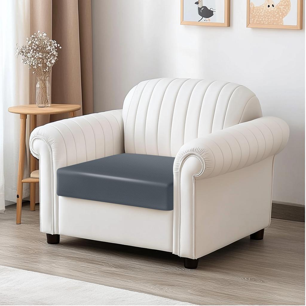 PU Leather Couch Cushion Slipcover Waterproof Stretch Covers for Sofa RV Chair Seat Cover Loveseat Couch Cushion Replacement
