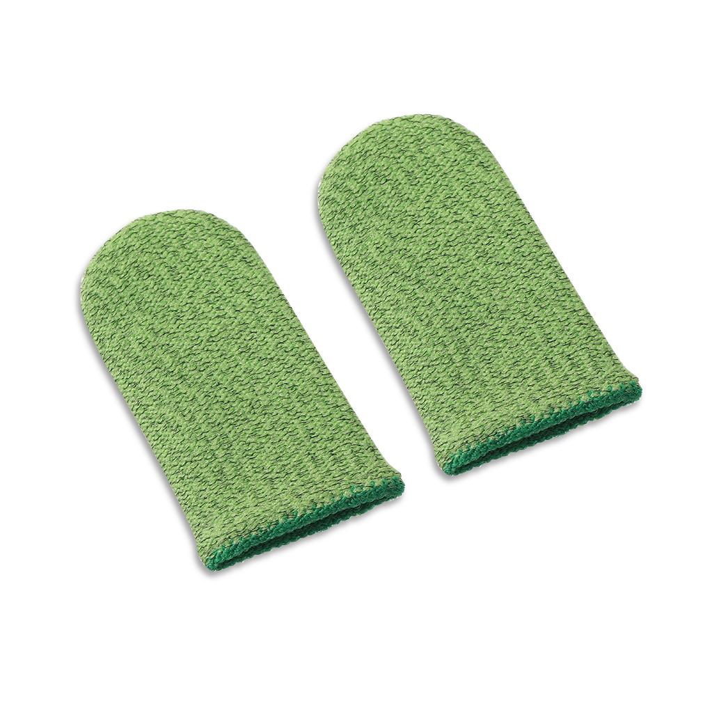 2 шт., устойчивые к поту противоскользящие напальчники из углеродного волокна, игровые плавные в эксплуатации эластичные контроллеры, аксессуары для рук геймеров