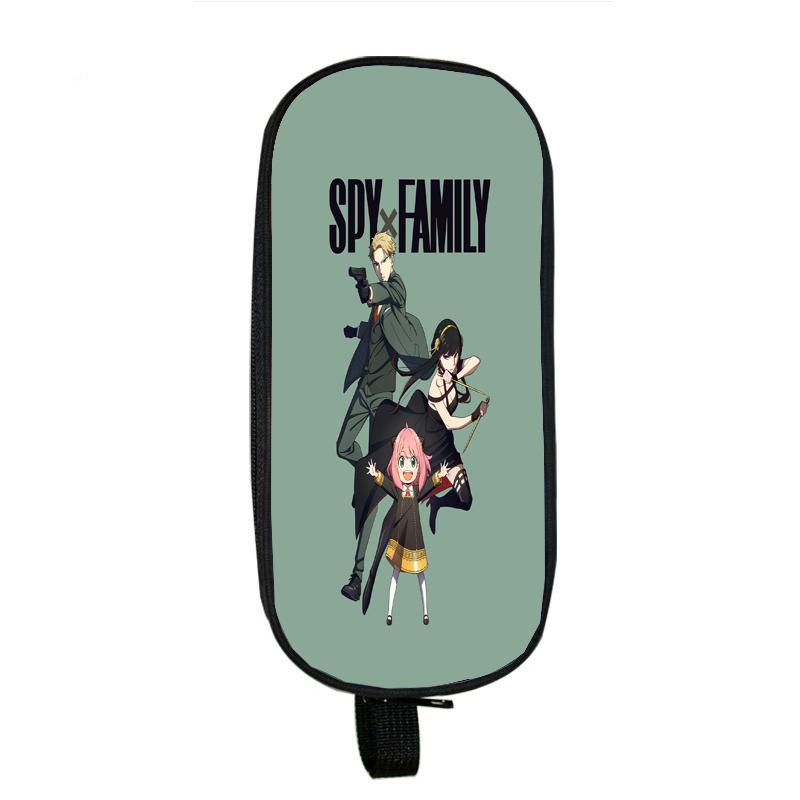 Spy X Family Kawaii Pencil Case Anime Stationery Bag Coin Purse Cosmetic Bag Students School Supplies Storage Bag