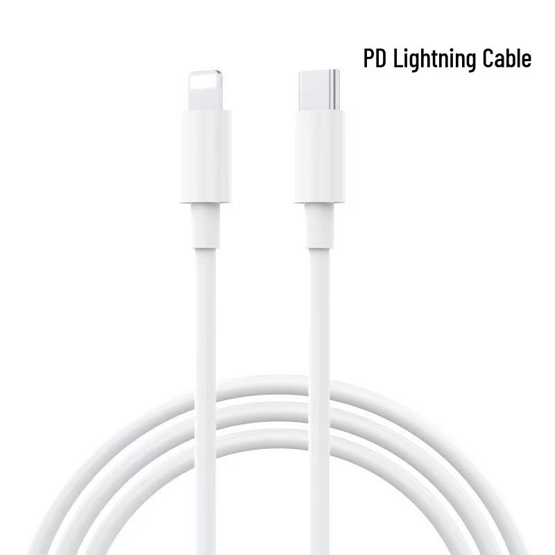 Сертифицированное быстрое зарядное устройство WellLink 20 Вт PD для Apple 13/12/11 Pro с кабелем для зарядки