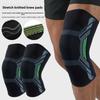 Вязаные нейлоновые спортивные наколенники, защитное снаряжение для велоспорта, для бега, прыжков со скакалкой, фитнеса, четырехсторонние эластичные наколенники, модели наколенников-леггинсов