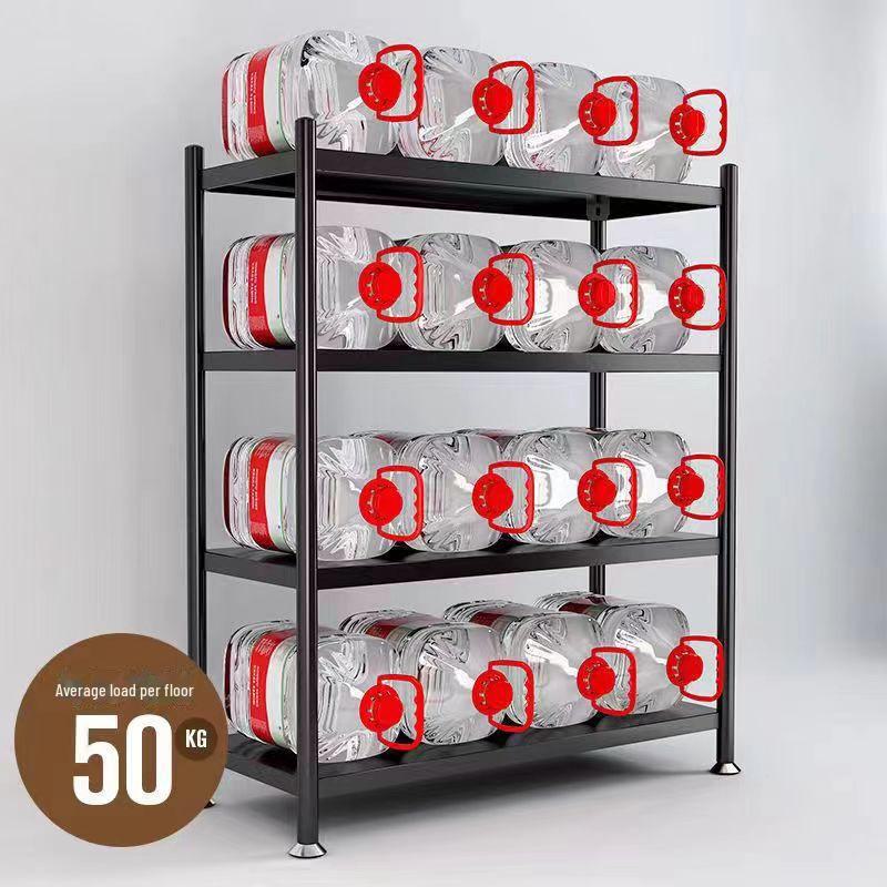 "Multi-layer Kitchen Storage Rack for Microwave and Pot"