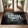 Nirvana Design Crystal Velvet Rug Soft Decorative Mat for Bedroom Entrance