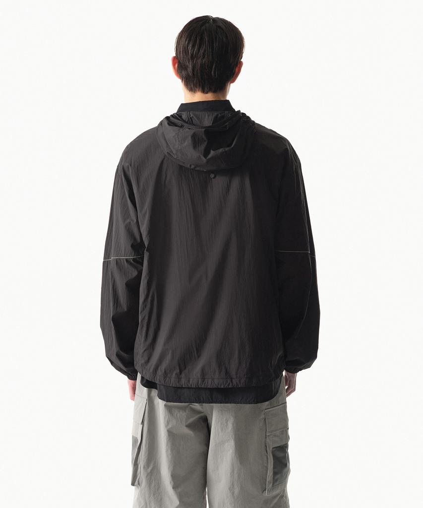Musinsa Standard [City Leisure] Lightweight Stitch Windbreaker Jacket [Black]