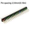Цветной 40-контактный GPIO-разъем для Raspberry Pi zero/ Raspberry Pi  zero W/ Raspberry Pi 2 W