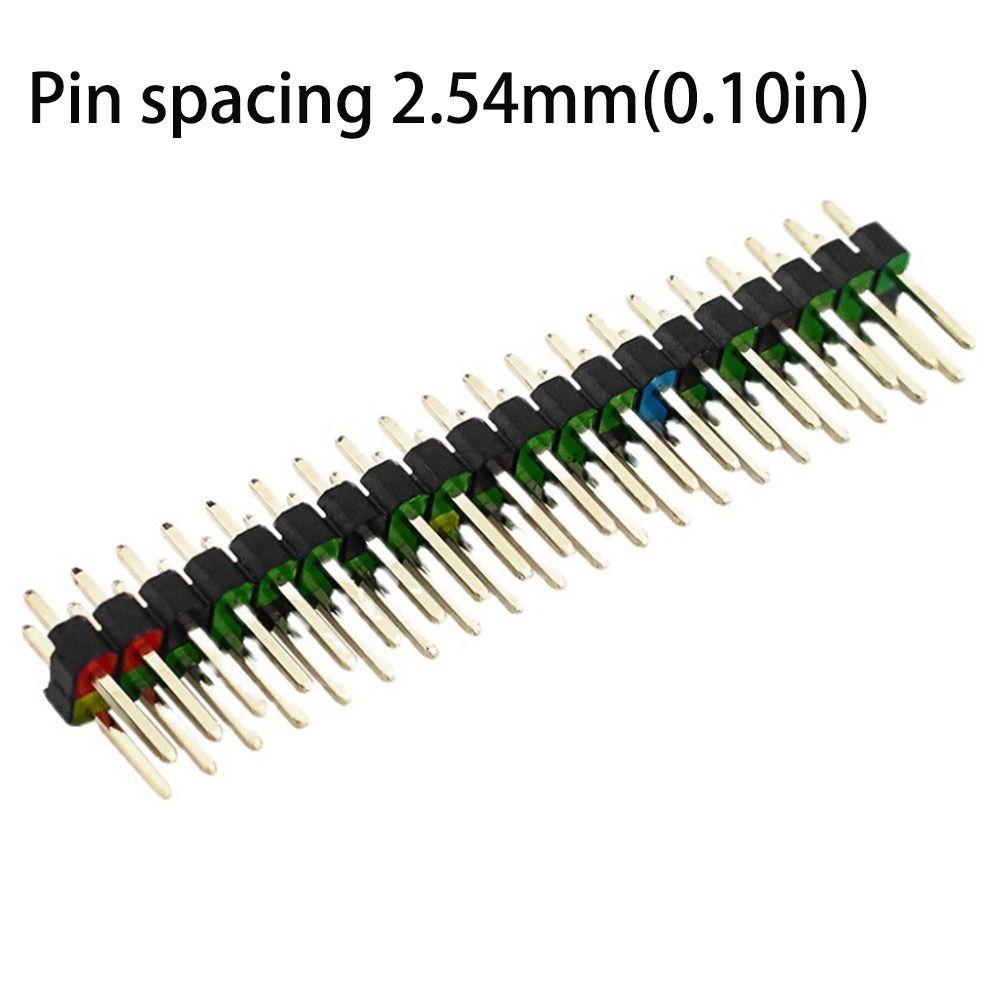 Цветной 40-контактный GPIO-разъем для Raspberry Pi zero/ Raspberry Pi zero W/ Raspberry Pi 2 W
