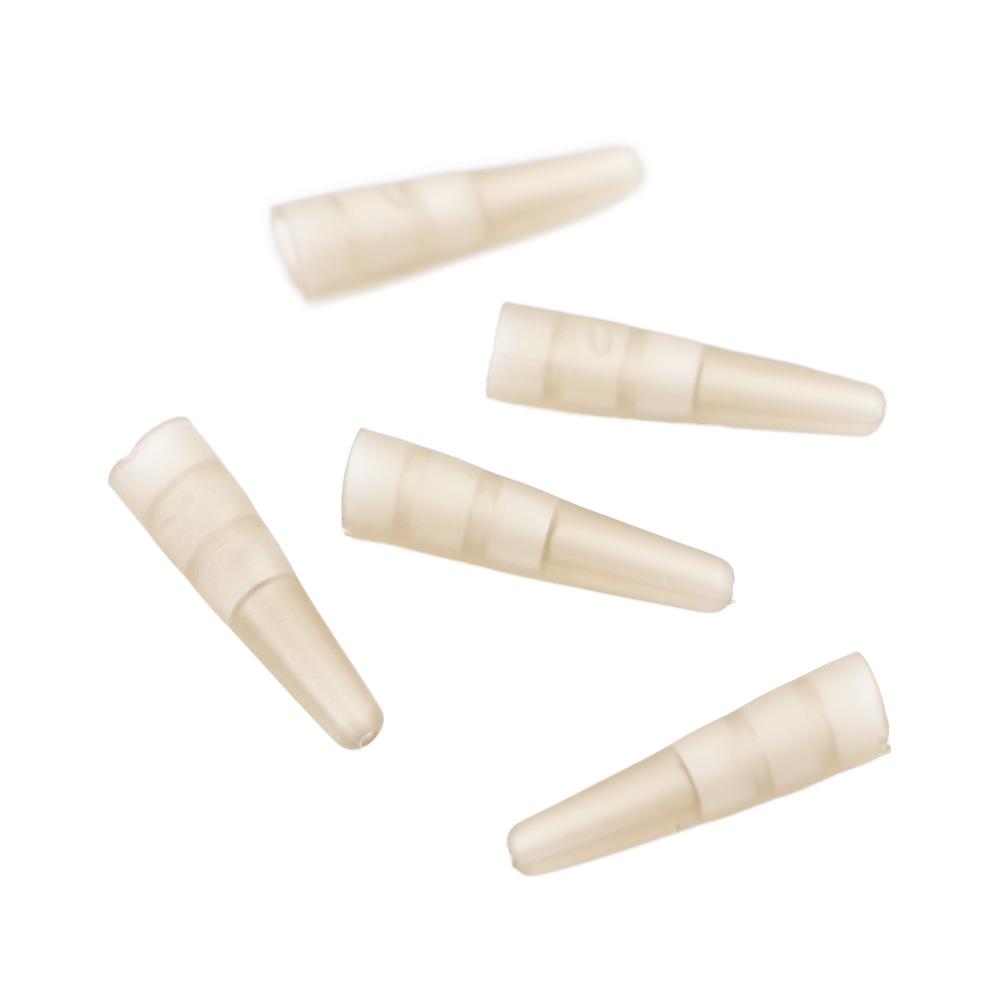 For Saftey Lead Clips Outdoor Fishing Carp Fishing Rig Sleeves Pipe Tube Brown Cones Tail Tubes
