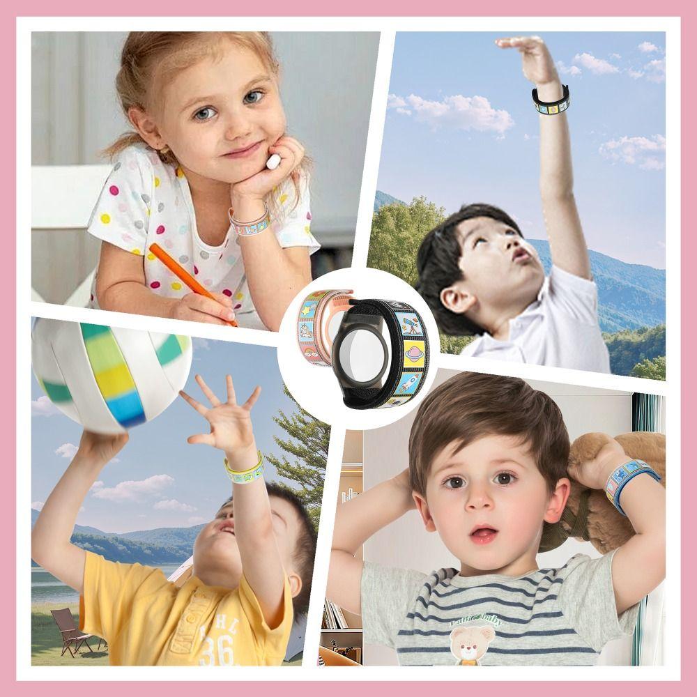 Детский браслет из ТПУ, водонепроницаемый детский браслет, новый нейлоновый ремешок для Apple Airtag