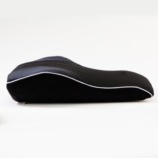 Подушка для поддержки поясницы с быстросъемной пряжкой Эргономичный дизайн Дышащая ткань из пены с эффектом памяти Подушка для поясницы Облегчение боли в спине Подушка для поддержки