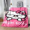 1шт. Очки Hello Kitty Розовое Сердце Домашний Офис Уличный Плед Подарок на Все Сезоныz041716