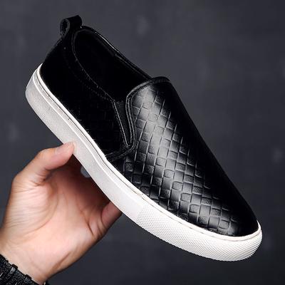 Модные мужские мокасины в британском стиле Zapatos De Hombre, кожаные туфли без застежек, повседневные мужские туфли для взрослых, черные, для вождения, мягкие мокасины
