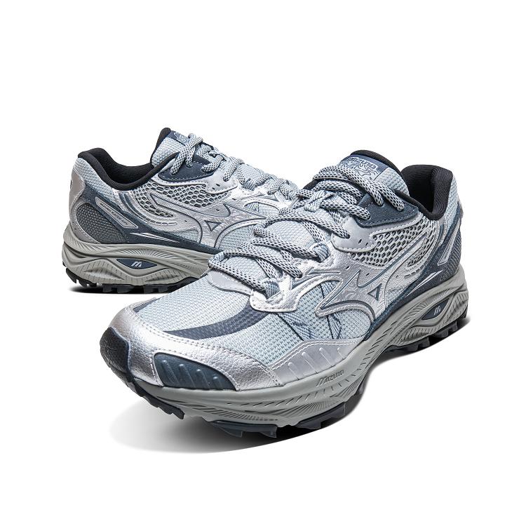 Mizuno RACER ADV Унисекс Синий Серый Серебристый Темно-серый D1GH241202