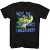 Черная футболка унисекс приталенного кроя Street Fighter Beast Unleashed