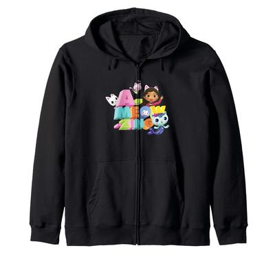 Кукольный домик Габби A-Meow-Zing V2 Толстовка на молнии