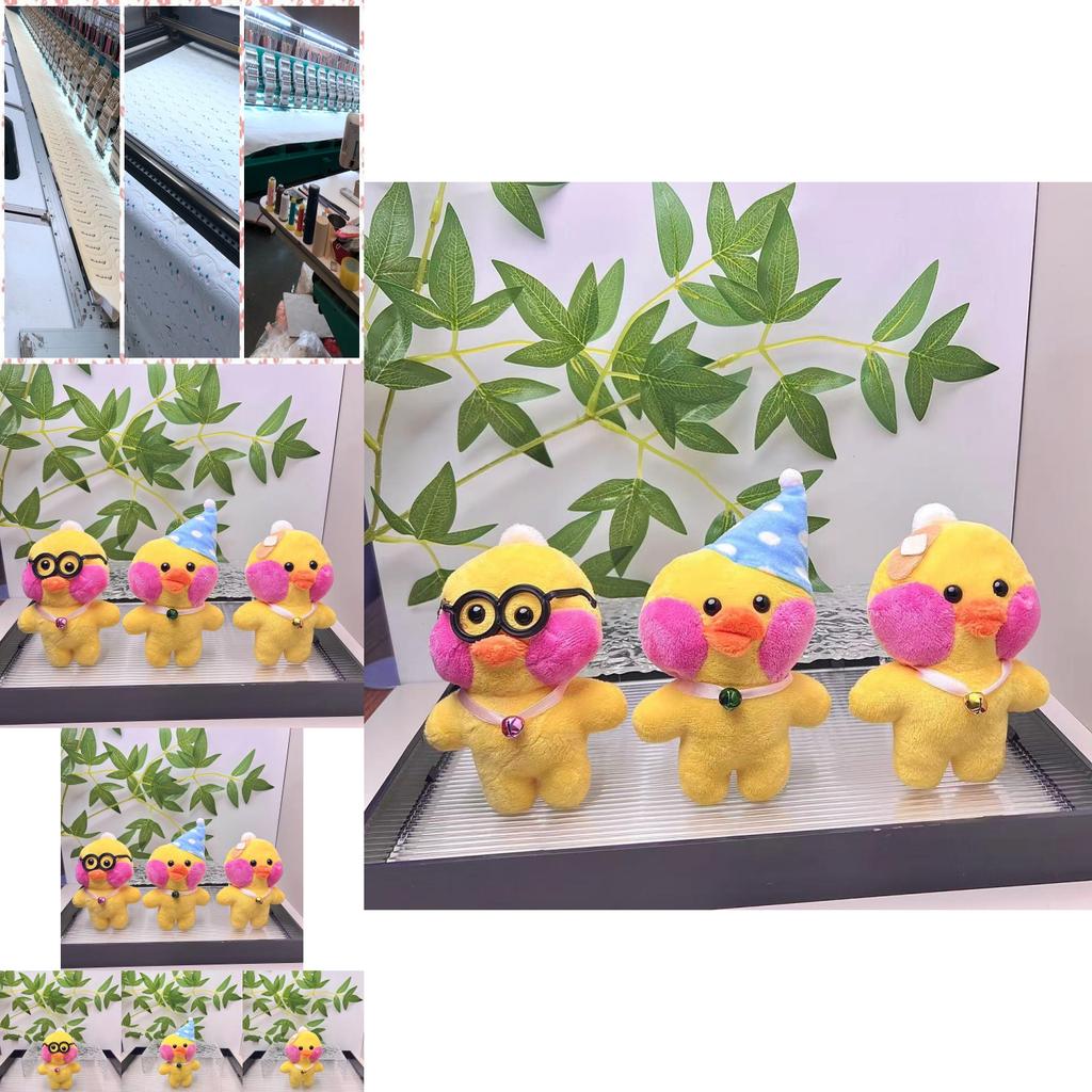 Очаровательный мультяшный плюшевый брелок в виде утки с милым дизайном и ультрамягким наполнителем