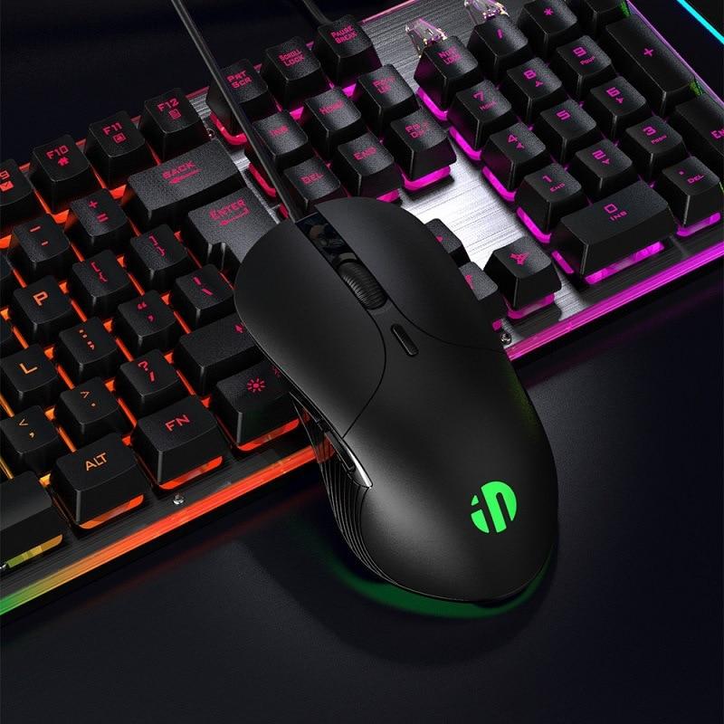 Profession Wired Gaming Mouse 6 Buttons 4800 DPI LED Optical USB Computer Mouse Gamer Mice For PC Laptop