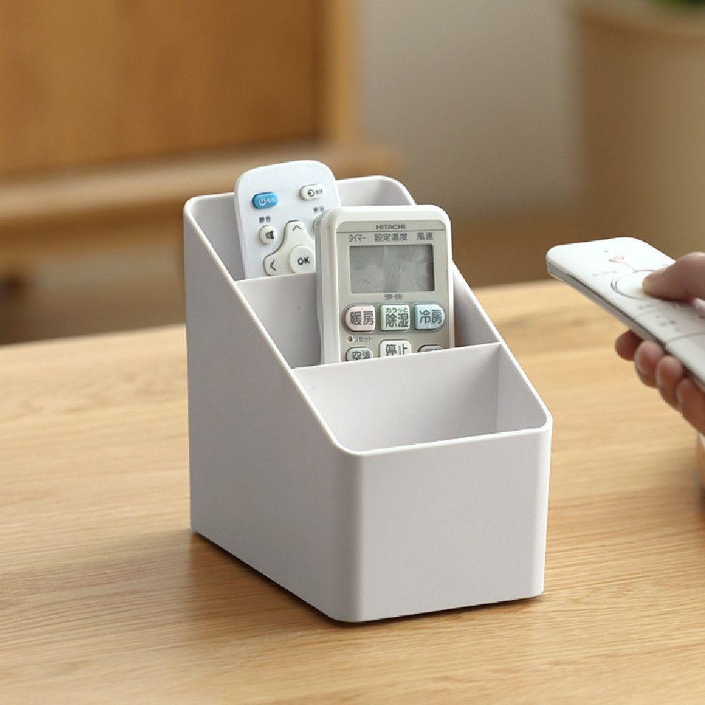 Living Room Multifunction Multiple Grids Remote Control Storage Storage Box Organize Box Desktop