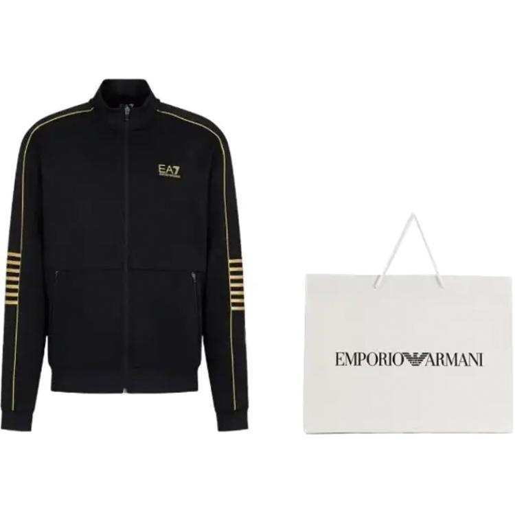 EMPORIO ARMANI EA7 FW23 Jackets & Coats Men's Black 6RPM07-PJ16Z-208