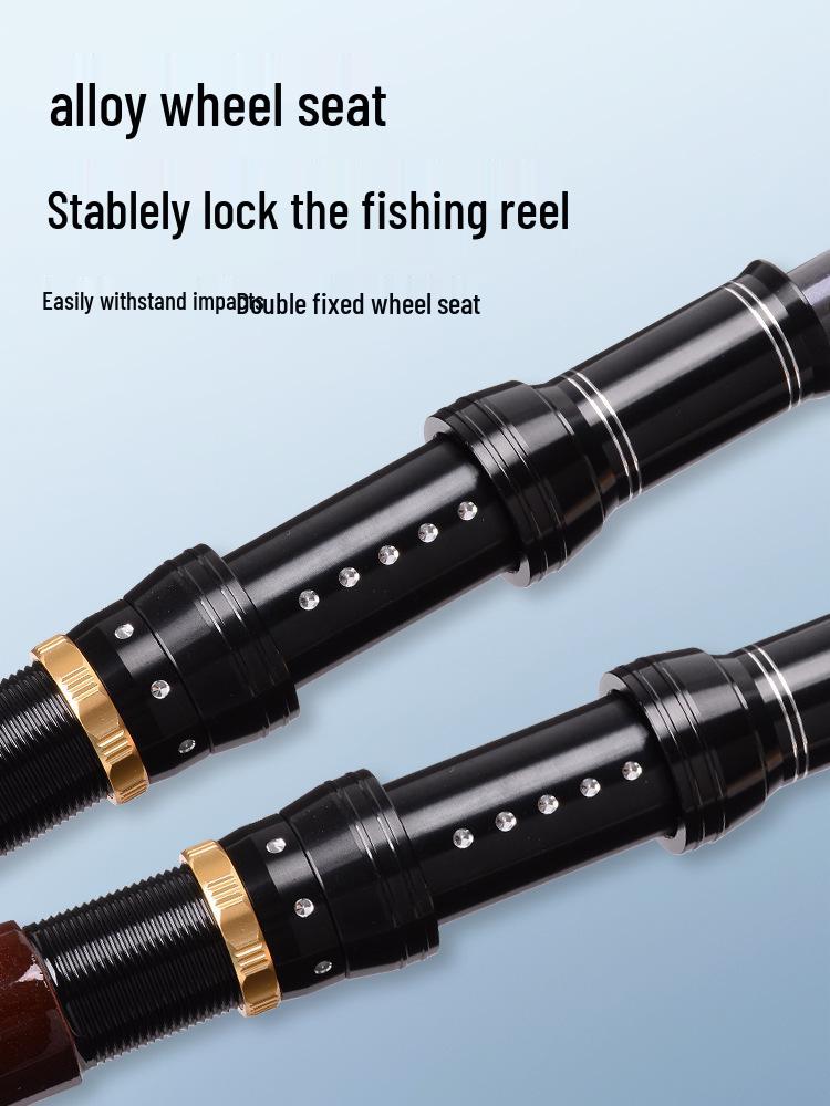 Ультралегкий карбоновый удилище для якорной ловли - Суперкороткое, Супержесткое, Сила для крупной рыбы